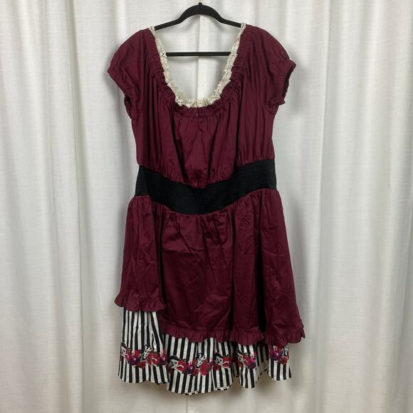 Disney Dress Shop Pirate Redd Midi Dress Sz.3X NWT - Picture 10 of 16